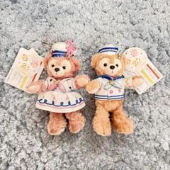 ダッフィー シェリーメイ タイムトゥシャイン ぬいぐるみバッジ