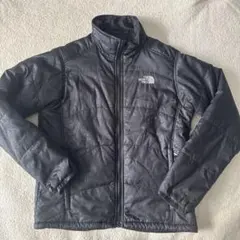 ノースフェイス THE NORTH FACE　中綿ジャケット M黒 花柄ロゴ