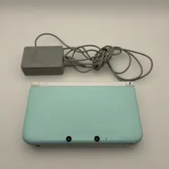 3DS LL 水色　充電器付き