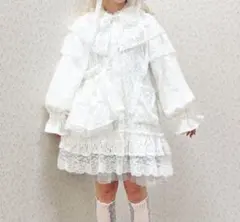 MY2510□Metamorphose□メタモルフォーゼ 総レース ワンピース - メルカリ
