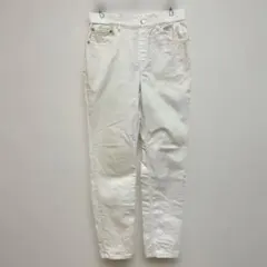 ホワイトスリムフィットデニムパンツのサムネイル