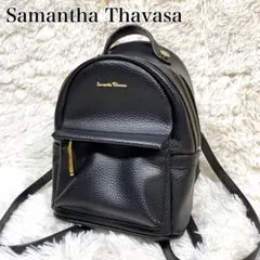 Samantha Thavasa サマンサタバサ ミニリュック バックパック 黒