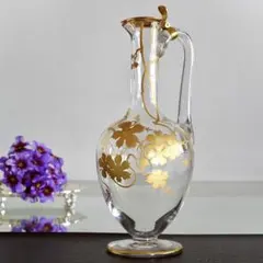 オールド・バカラ 博物館級 大型30cm センターピース 花瓶&コンポート