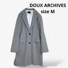 DOUX ARCHIVES ドゥアルシーヴ　チェスターコート　グレー　Mサイズのサムネイル