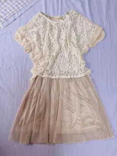 r.p.s ワンピース 美品 即購入可 アールピーエス ベージュ　アイボリー