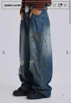 ジェイデッドロンドンLayered Tribal Colossus Jeans - メルカリ