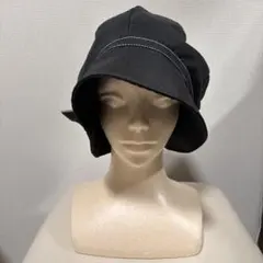 【美品】コジット 黒のリボン付きバケットハット