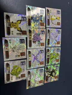 ポケモンシール　最強シール烈伝　ホログラム　11枚セット