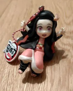 鬼滅の刃 無限城編 禰豆子 フィギュア ストラップ付き