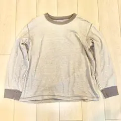 ユニクロ　グレーの長袖ルームウェア Lサイズ