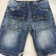 Wrangler キッズ デニム ハーフパンツ