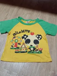 mil de berry キッズ Tシャツ パンダ柄のサムネイル