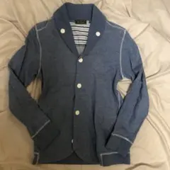 Urban Research ボタン付きカーディガン 36 ブルー