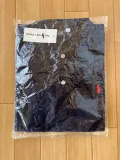 Polo 100%コットン ネイビー ポロシャツ XL