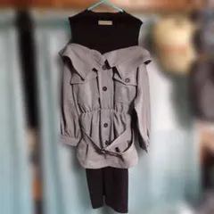 CECIL McBEE グレー ミニワンピース M