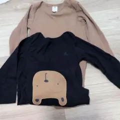 長袖ロンパース　12-18m