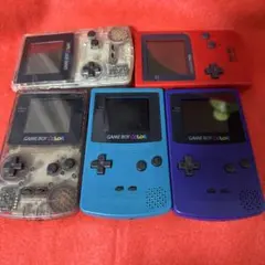 【ジャンク品】Nintendo ゲームボーイカラー、ポケット