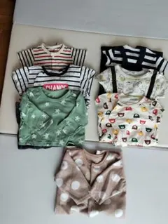 ベビー服 まとめ売り 7点セット　男の子 女の子 新生児〜1歳前後