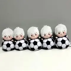 ブルーロック 凪誠士郎 のりマス サッカーボール ぬいぐるみ 5点セット