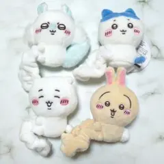 ちいかわ ぬいぐるみシュシュ 全4種 コンプセット
