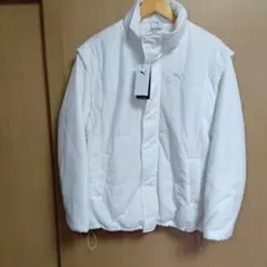 ◉プーマ 中綿ジャケット レディース 2WAY