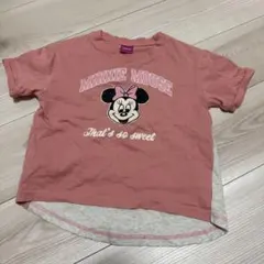 ミニーマウス Tシャツ ピンク バースデイ