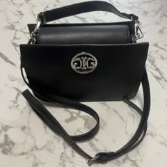 GYDA ショルダーバッグ ハンドバッグ ブラック