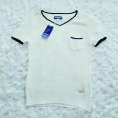 【新品未使用】バーバリー　ロンドン　ブルーレーベル　半袖ニット　M 2026年最新】BURBERRY BLUE LABEL レディース ニット・セーターの人気