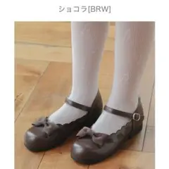 【中古】キャサリンコテージ　シューズ(茶)