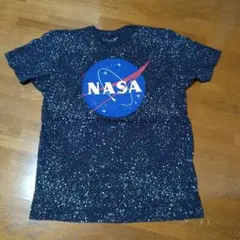 NASA ロゴTシャツ XL ブラック US古着