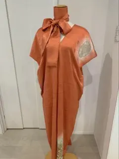 着物ドレス　着物リメイク　着物ワンピース　留袖ワンピース　和洋折衷　大正ロマン