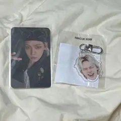 treasure 顔アクキー ヒョンソク 楽 京セラ ラキドロ トレカ