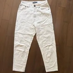 レディース ホワイトデニムパンツ Mサイズ