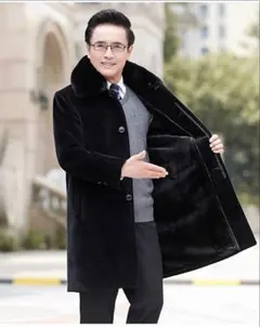 チェスターコート ウール　メンズコート ロング アウター 防寒 ジャケット