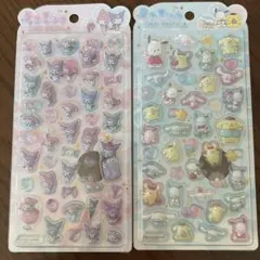 お*ち様 正規品うるちゅるポップシールクロミマイメロ　ポチャッコ　シナモン　ポム