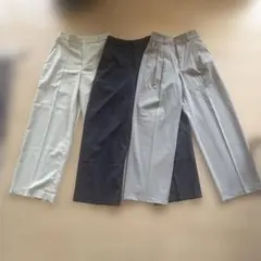 ユニクロ　UNIQLO GU ワイド　3本セット