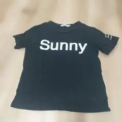 THE SHOP TK Sunny プリントTシャツ ブラック 130のサムネイル