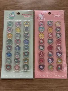 国内正規品おはじきふうシールハンギョドン・ハローキティ