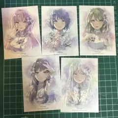 バンドリ millsage 鳴らす 特典キャラクターカード 全種セット