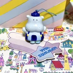 昭和レトロ サンリオ VIVA SUMMER カバさん 陶磁器製 風鈴 70年代