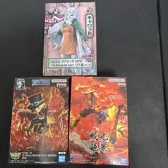 ワンピース フィギュア3点セット キャロット サンジ エース