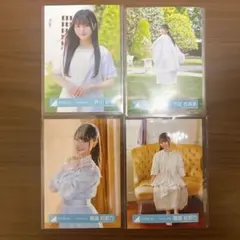 日向坂46 空飛ぶ車MV衣装 生写真 4枚まとめ売り