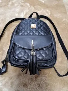 charm studs chain leather backpack 地雷 2025年最新】地雷 リュック