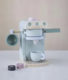 【新品未使用】リトルダッチ　木製おままごとセット　コーヒーマシン