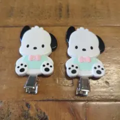 サンリオ ポチャッコ ヘアクリップ 2個セット