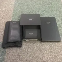 SAINT LAURENT PARIS 長財布 ブラックのサムネイル