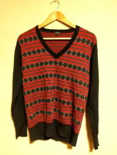 PS Paul Smith(ポール・スミス) ウール100% Vネック(L)