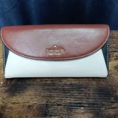 【美品】kate spade 2つ折り財布