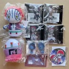 鬼滅の刃(猗窩座/魘夢)ぽてっとマスコット.もちころりん.繋がるアクリルスタンド