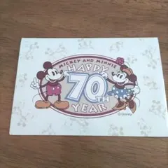 ミッキーとミニー 70周年ポストカードセット